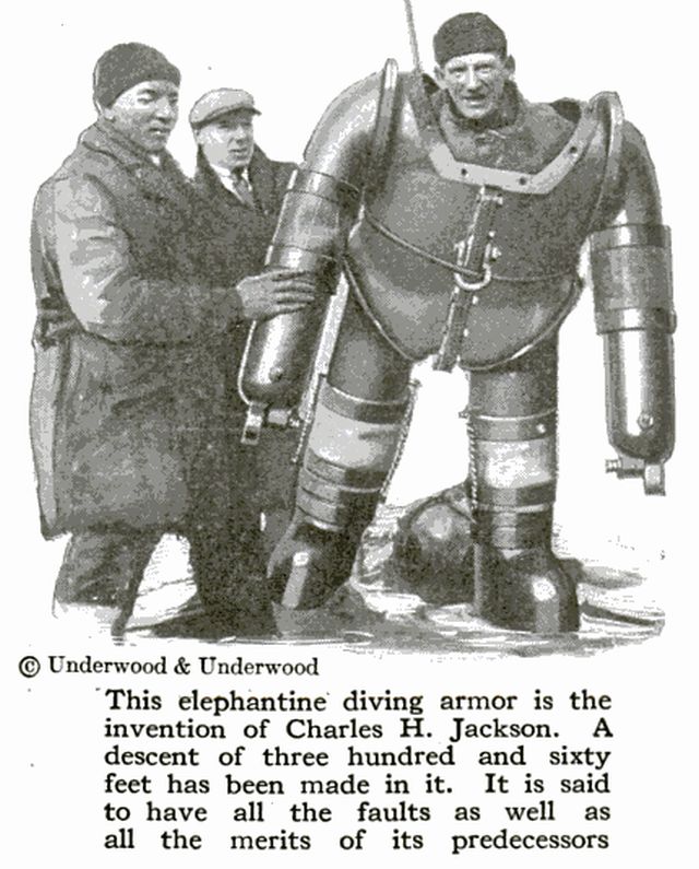 Atmospheric Diving Suit Evolution Timeline