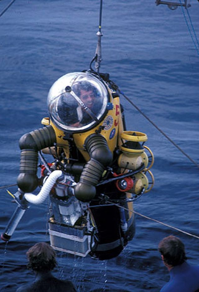 1978 WASP Atmospheric Diving Suit Graham Hawkes British 