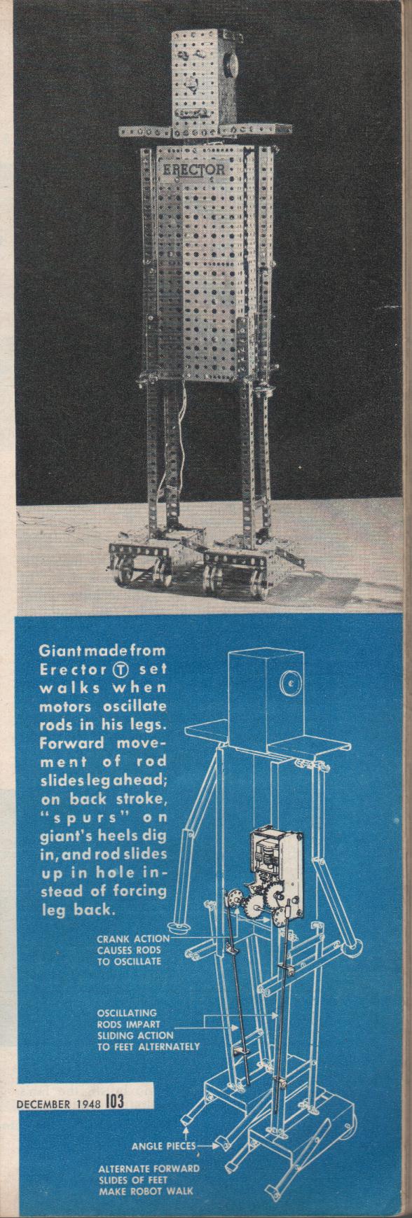 erector set robot