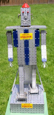 Erector store set robot