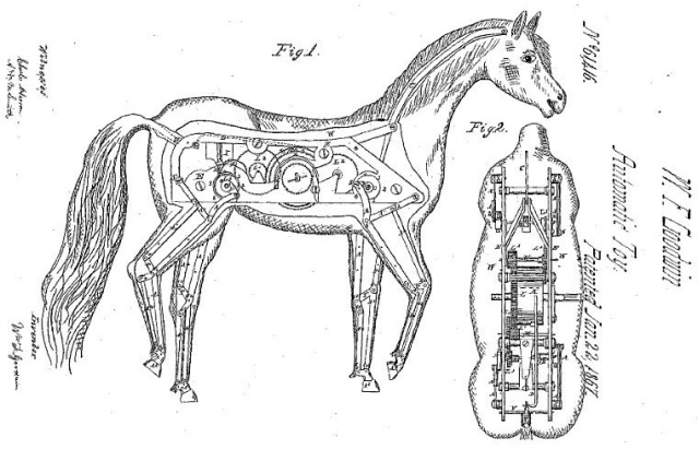 mechanical horse toy