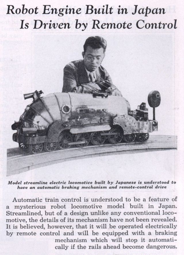 remote control robot train