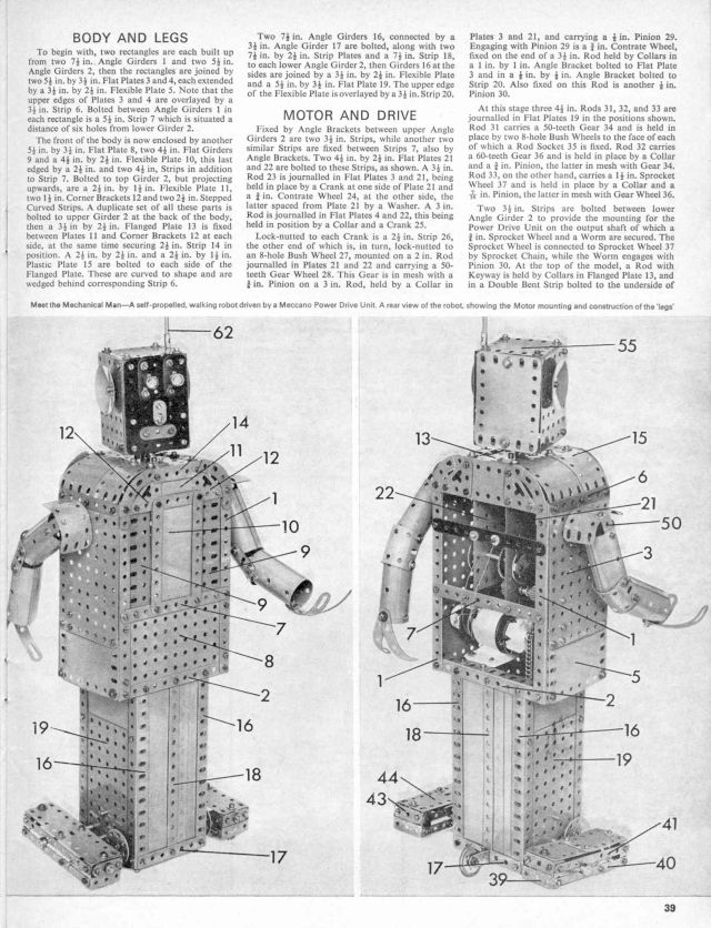 2) MECCANO ROBOTS - Earl's Auction Company