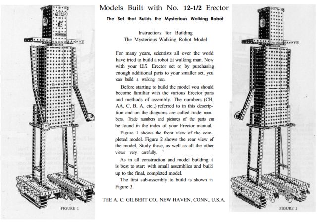 Erector set hot sale instructions pdf