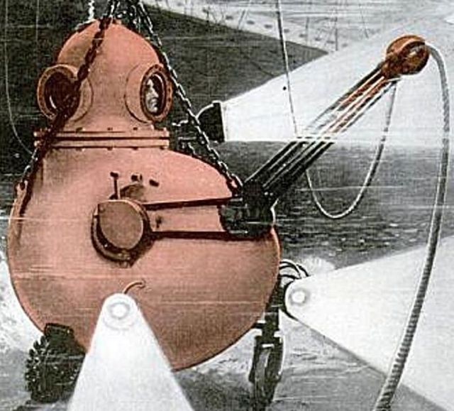 1931 - Mobile Submarine Diving Bell - Carl H. Wiley, Elbert H. Wiley ...