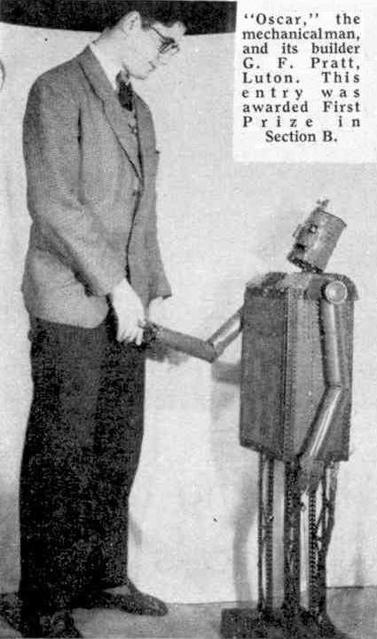 Early Meccano Robot Models - Frank Hornby et al (British ...